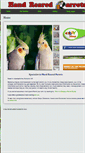 Mobile Screenshot of handrearedparrots.co.uk